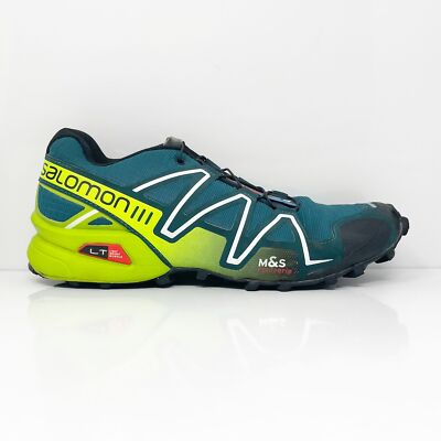 

Мужские кроссовки Salomon Speedcross 3 370762, синие кроссовки, размер 8,5, Синий, Speedcross 3