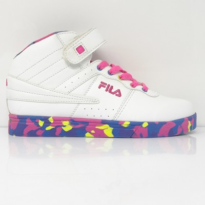 

Fila Girls Vulc 13 Mashup 3SC10139-170 Белая повседневная обувь Кроссовки Размер 5.5, Белый, Vulc 13 Mashup