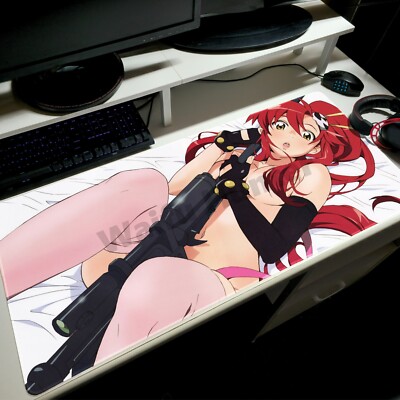Yoko Littner Gurren Lagann Giant Gaming Mousepad Work Desk Playmat