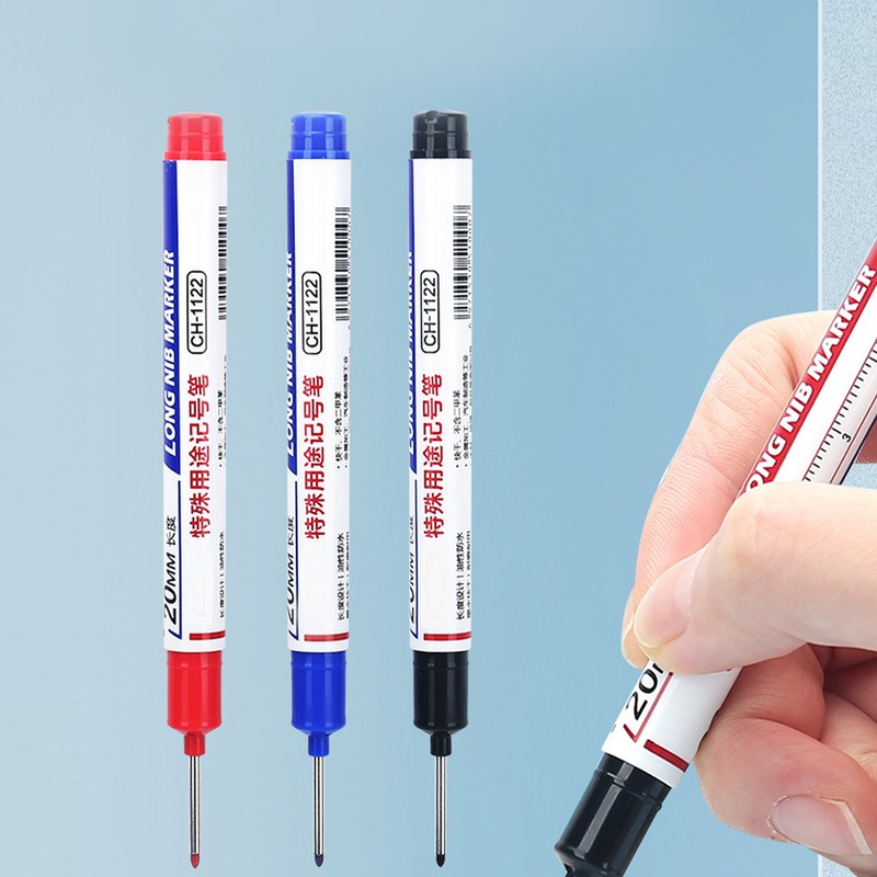 Deep Hole Marker Pen For Bathroom Woodworking Multi-purpose