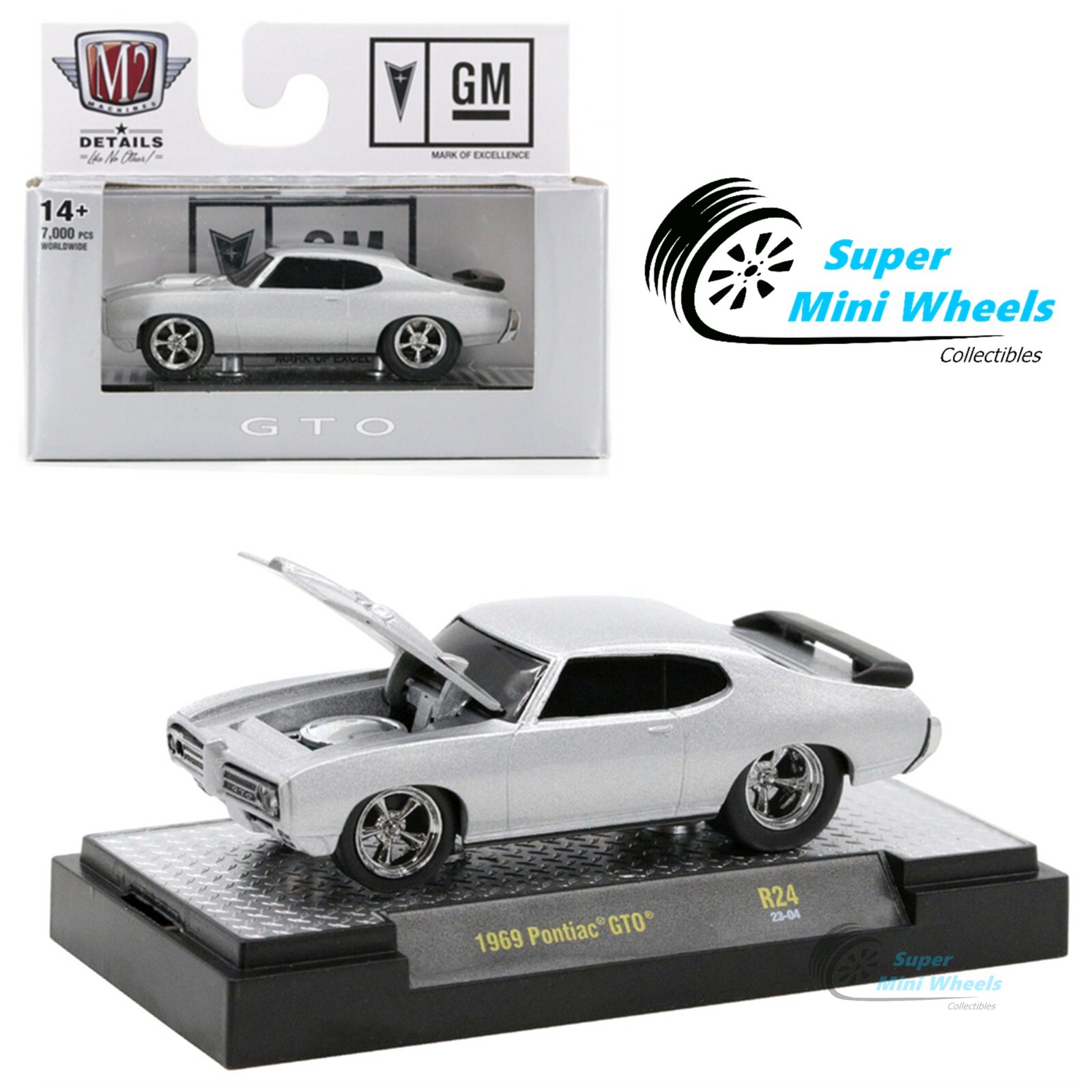 M2 Machines ミニカーセット M2 Machines Auto-Japan Hobby-Only 6-car set plus Chases