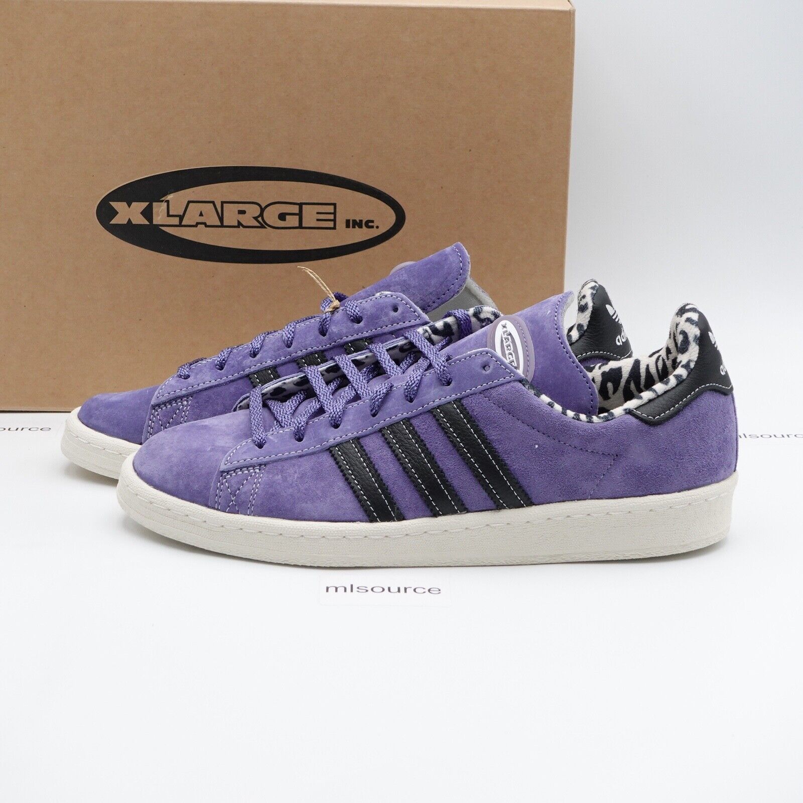 Size 8.5 Men's / 9.5 Women's adidas Campus 80s XLarge Sneakers GW3247 Purple Size 8.5 Men's / 9.5 Women's adidas Campus 80s XLarge Sneakers GW3247 Purple