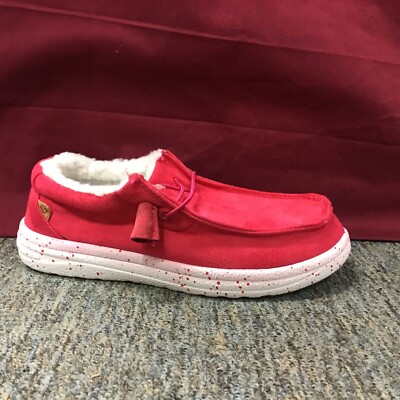 New Girls LAMO CK2059 Sammy Hot Pink Lined Moccasins Size 1