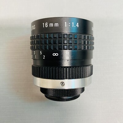 Cosmicar Television / CCTV Lens, 16mm F1.4 with C-Mount