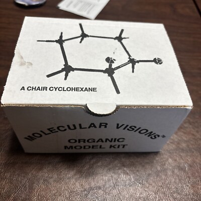 MOLECULAR VISIONS science toy Organic Model Kit chair cyclohexane