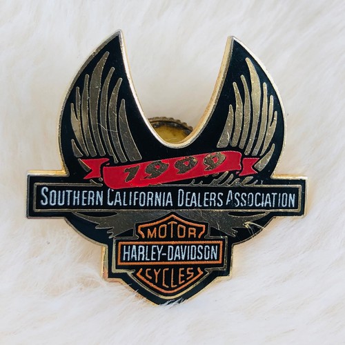 1999 Harley Davidson Southern California Dealers Association Motorcycle Vest Pin