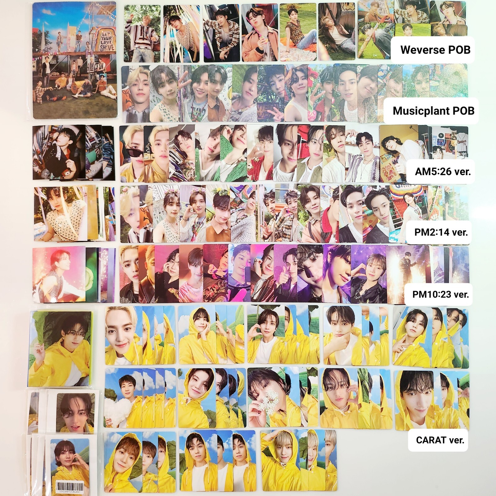 SEVENTEEN Heaven ウジ TSUTAYA特典トレカ SEVENTEEN トレカ ウジ