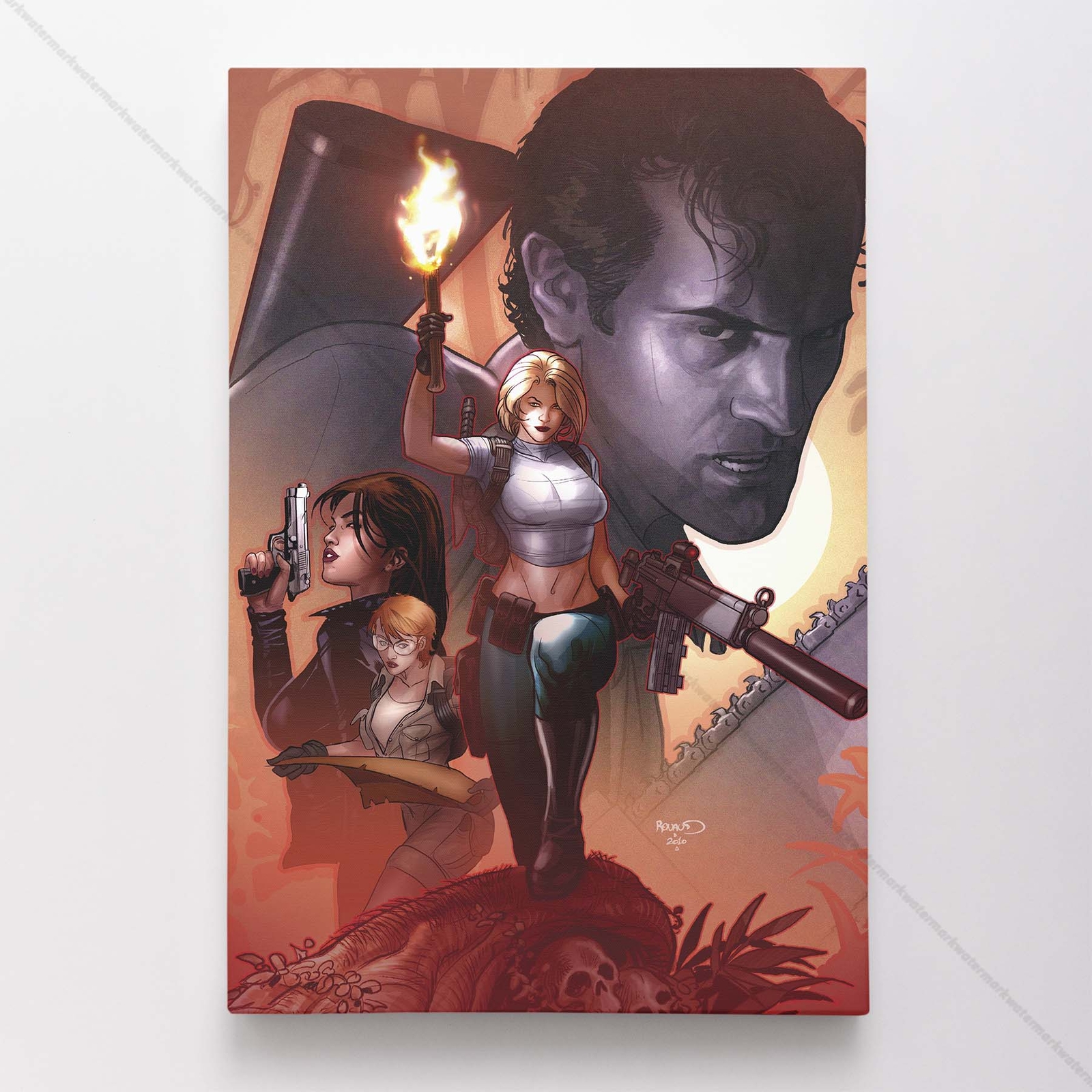 Evil Dead Poster Canvas Army of Darkness Ash Movie Art Print #197