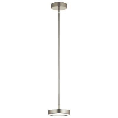 Stylus LED Brushed Nickel Mini Pendant Ceiling Light $315