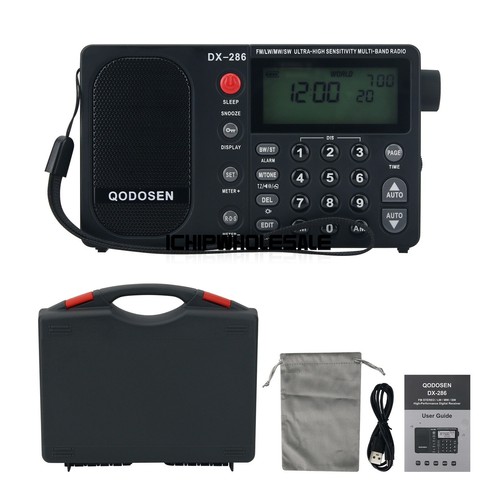 QODOSEN DX-286 Multi-band Portable Radio AM/FM/LW/SW Full Band