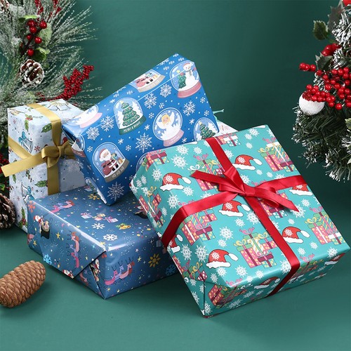 Holiday Truck Plaid Gifts Wrapping