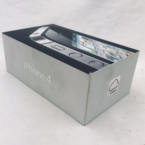Apple iPhone 4 Black 8GB EMPTY BOX ONLY | eBay