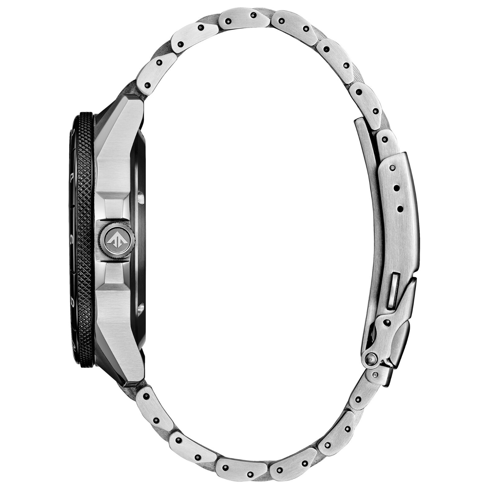 Citizen Men's Air Date Automatic Silver Stainless Steel Watch 45 MM NB6046-59E