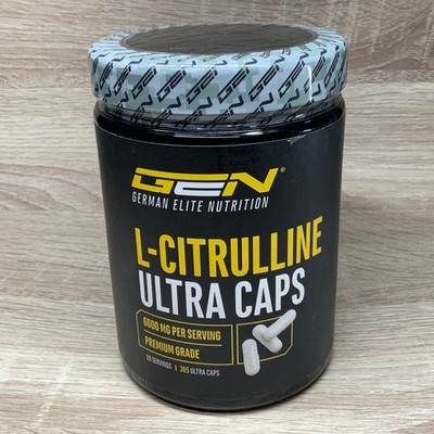 GEN GERMAN ELITE NUTRITION L-Citrulline Ultra 365 gélules – 03/27