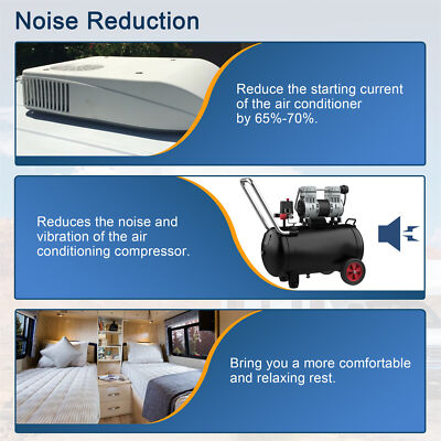 A/C Soft Starter Smart Control Kit Enables Easy Start an A/C & Appliances on RV