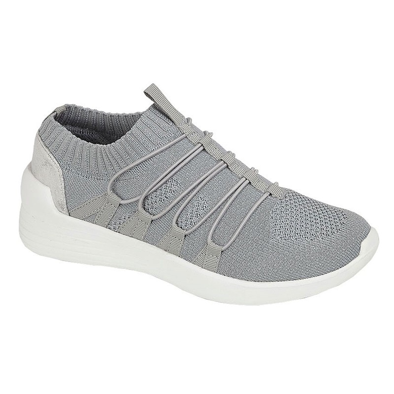 slip on silver trainers