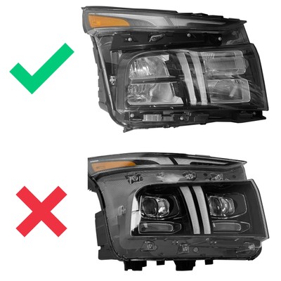 For 2021 2023 Hyundai Santa Fe LED Projector Headlight Assembly Right Passenger