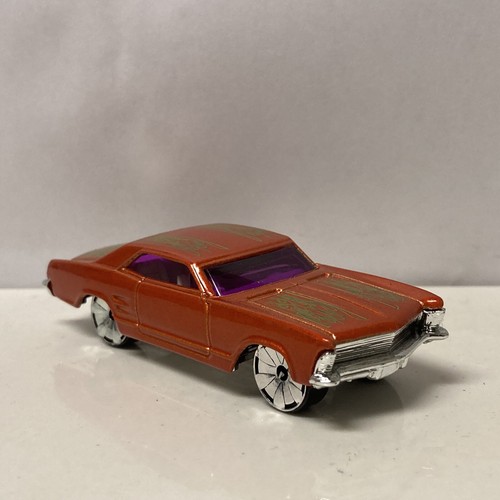 CUSTOM Hot Wheels 1/64 Donk Orange 1964 Buick Riviera | eBay
