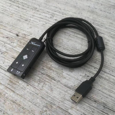 For Kingston HyperX Cloud II DSP USB Sound Card 7.1 Surround Sound StereoHeadset