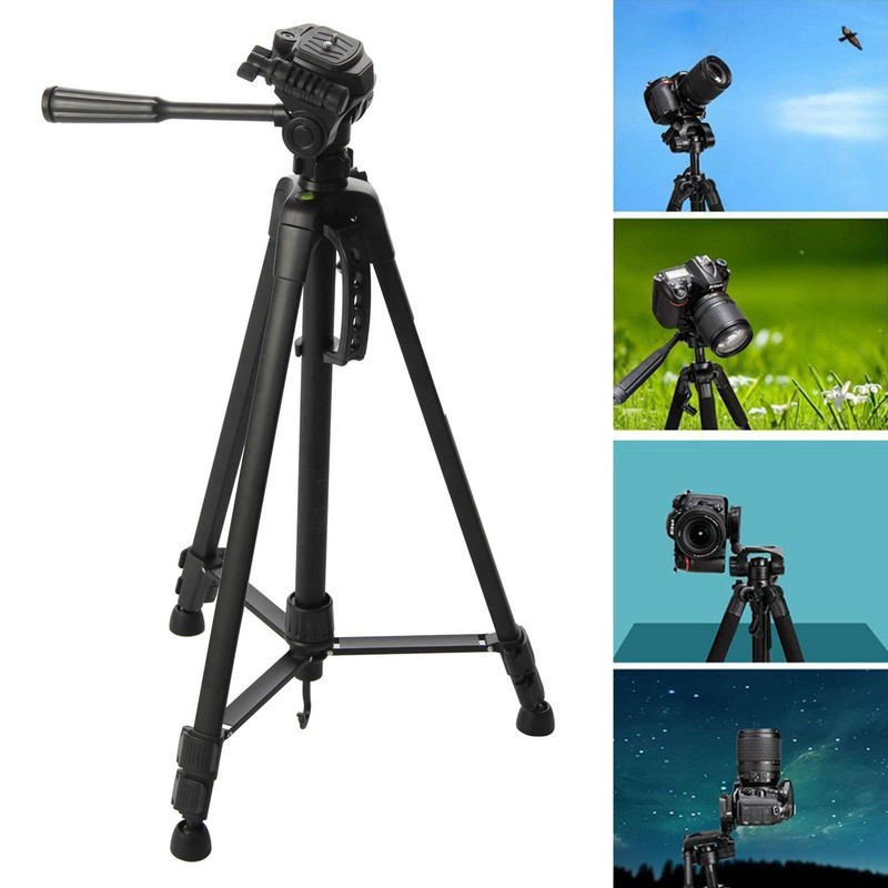 141cm Stativ Kamerastativ Kamera Dreibein Tripod Aluminium mit Tasche Universal