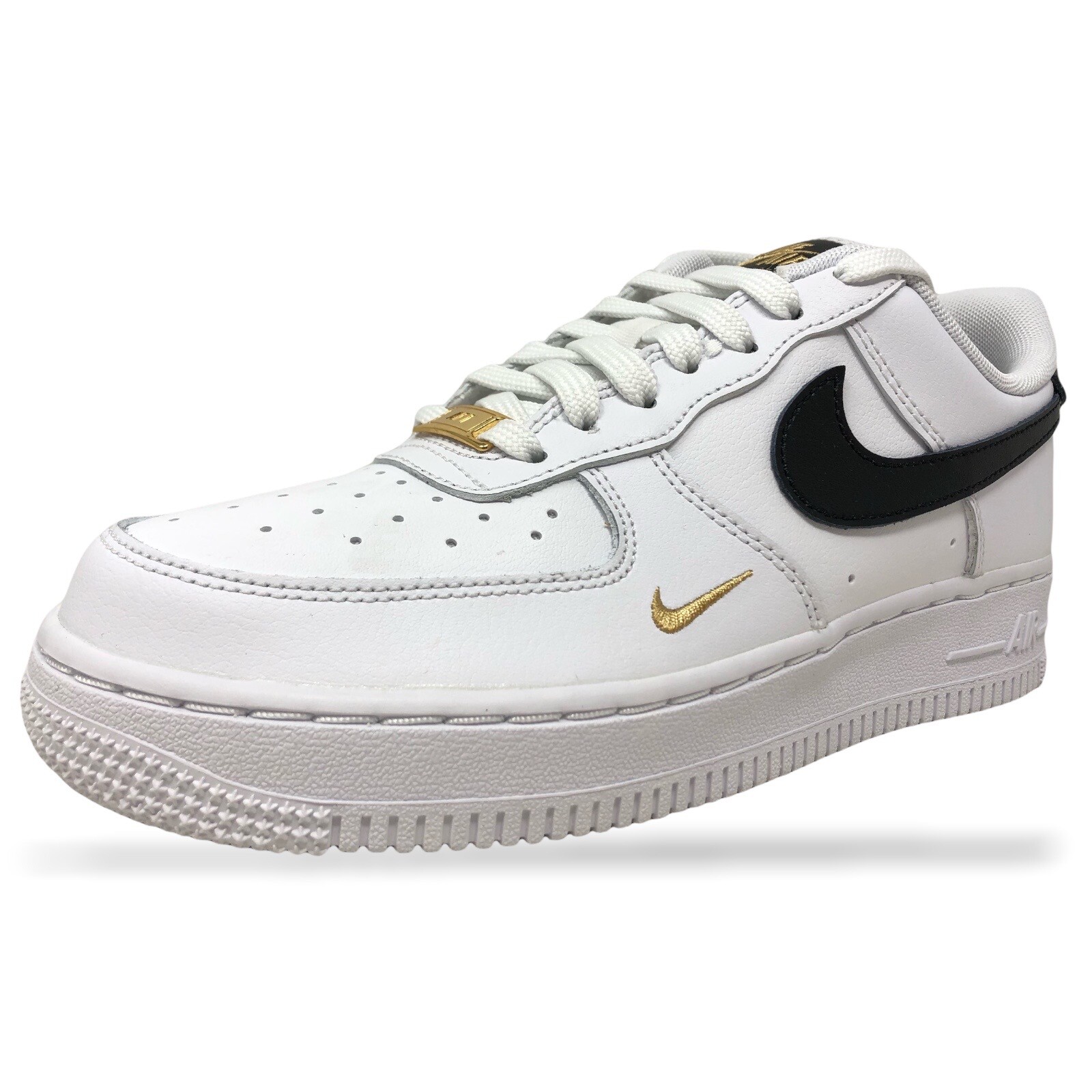 white and gold womens air force 1