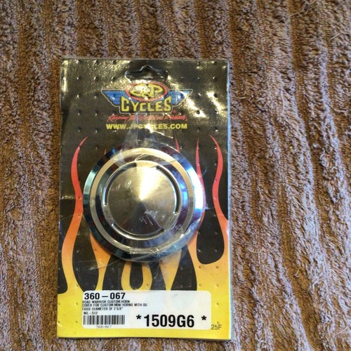 J & P Cycles 360-067 Road Warrior Custom Horn Outside