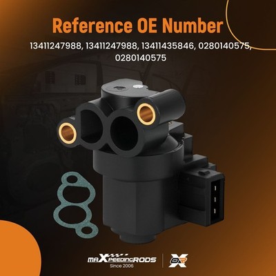 Idle Air Control Valve for  BMW 318i 1996-1999 318ti 318is Z3 1.9L 13411435846