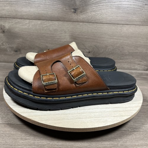 靴 Dr. Martens DAX SLIDE SANDAL (27.0) Dr.Martens ドクターマーチン DAX SLIDE SANDAL レザーサンダル