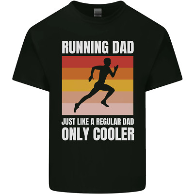 T-Shirt En Coton Pour Homme Running Dad Cross Country Marathon