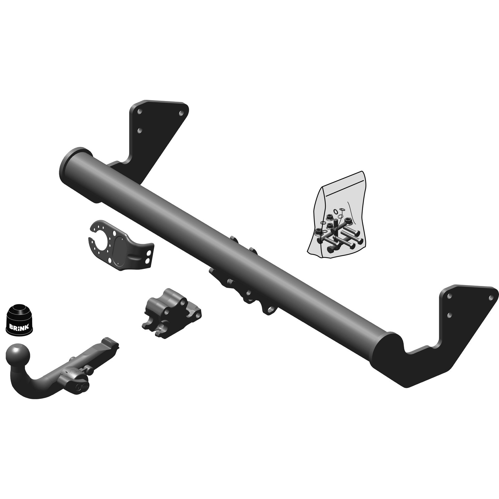 Brink Towbar for Mercedes Vito W639 20052014 Detachable Tow Bar eBay