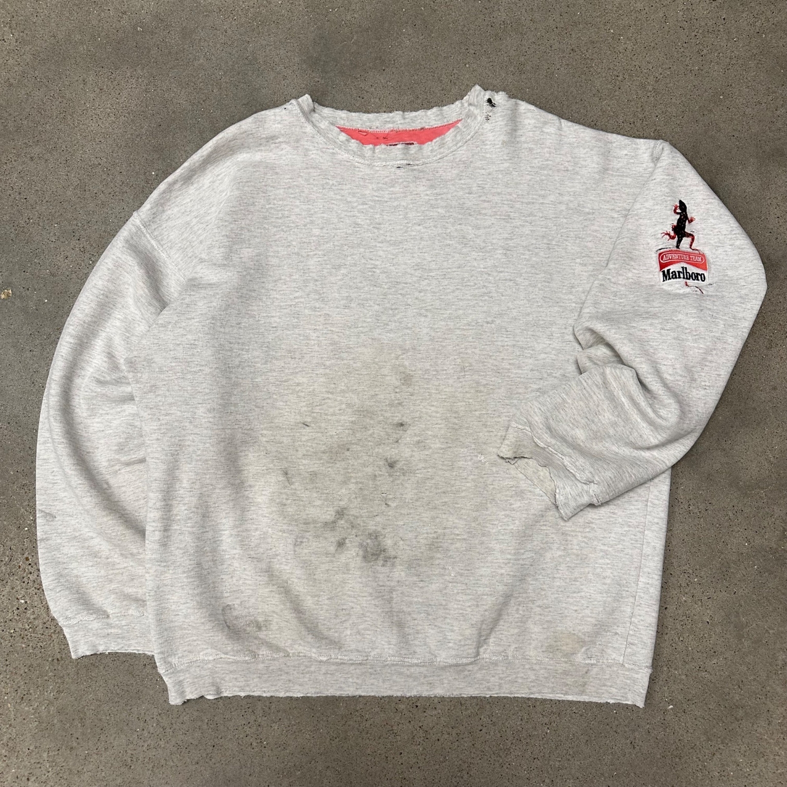 90s Marlboro スウェット Vtg 90s Marlboro Mens Large Faded