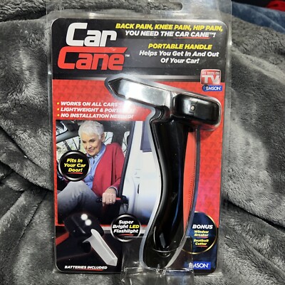 Emson 9663 Car Cane Portable Handle - Black
