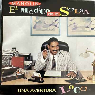 MANOLIN EL MEDICO DE LA SALSA - UNA AVENTURA LOCA - CD ( Original ) LIKE NEW CD