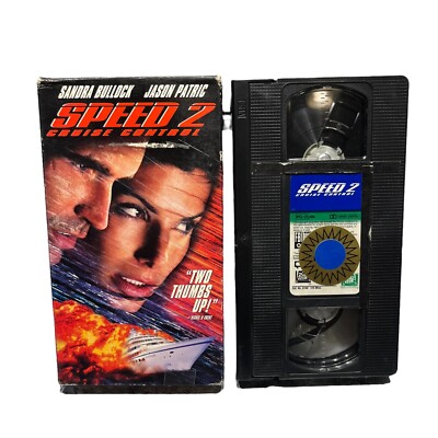 Speed 2 Cruise Control VHS 1997, 1998 Sandra Bullock V6