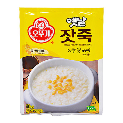 OTTOGI Korean Instant Pine Nut Rice Porridge 80g, korean food