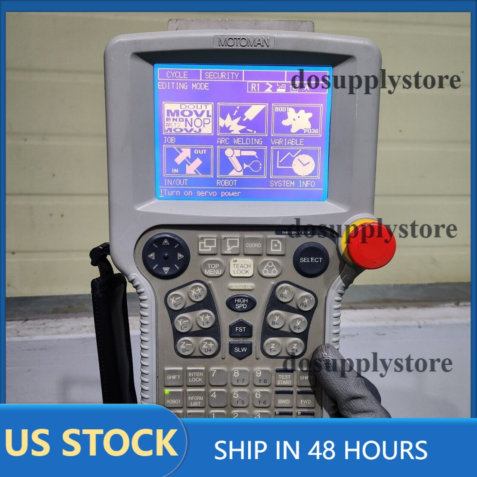 1PCS Yaskawa JZNC-XPP04B XRC Robot Motoman Teach Pendant