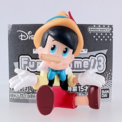 Pinocchio - Personnage Disney Funny Time ! 3 figurines Bandai du Japon
