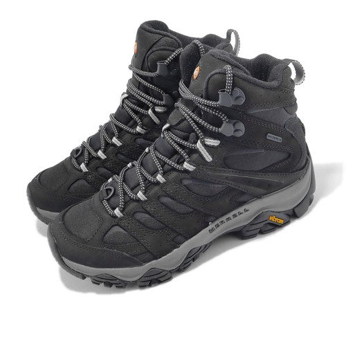 

Merrell Moab 3 APEX Mid WP Black Grey Women Outdoor Hiking Shoes J037220, Черный, Moab 3 Apex Mid Wp