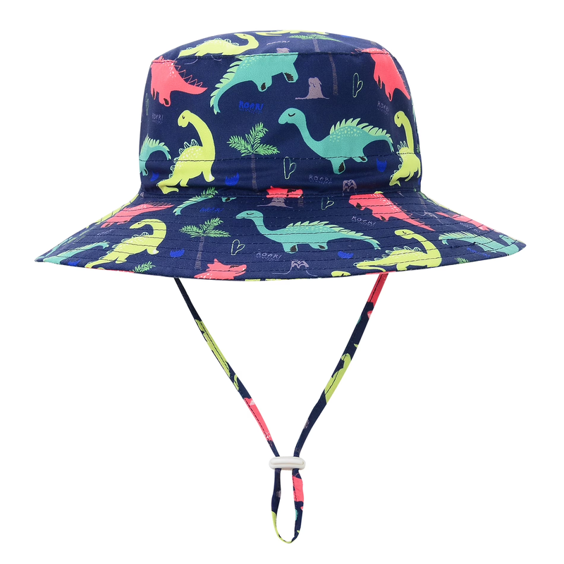 UPF 50+ Baby Boy Sun Hat Sun Protective Cute Wide Brim Summer Kids Beach Bucket