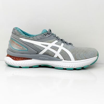 

Asics Womens Gel Nimbus 22 1012A586 Серые кроссовки для бега Размер 8 W, Серый, Gel Nimbus 22
