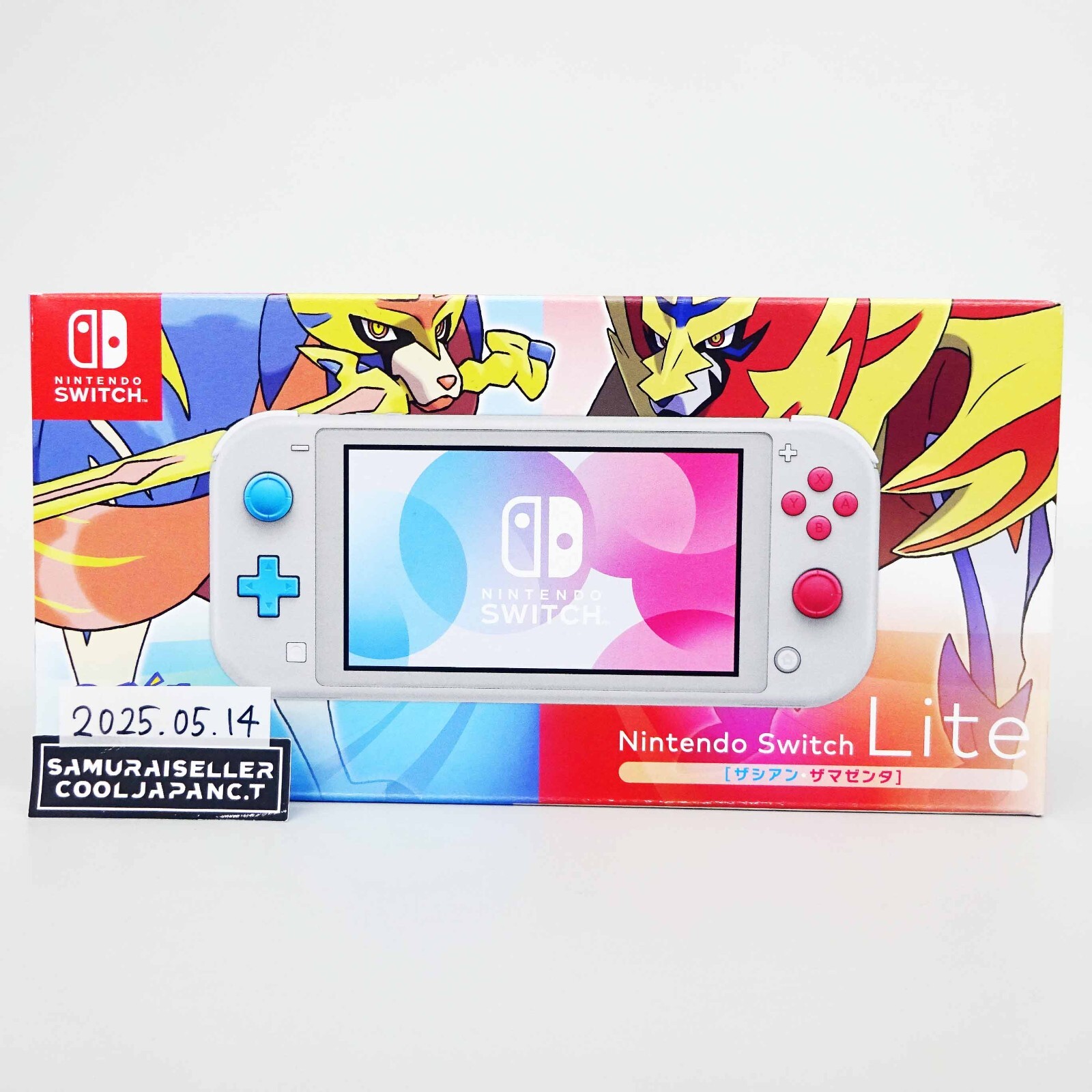 Nintendo Switch Lite console Pokemon Sword Shield Zacian