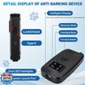 Dog Bark Deterrent Devices, Rechargeable Ultrasonic Anti Barking Device for Dogs with LED Flashlight, Effective Stop Control Bad Behavior Dog Training Tool, Portable No More Barks for Outdoor Indoor