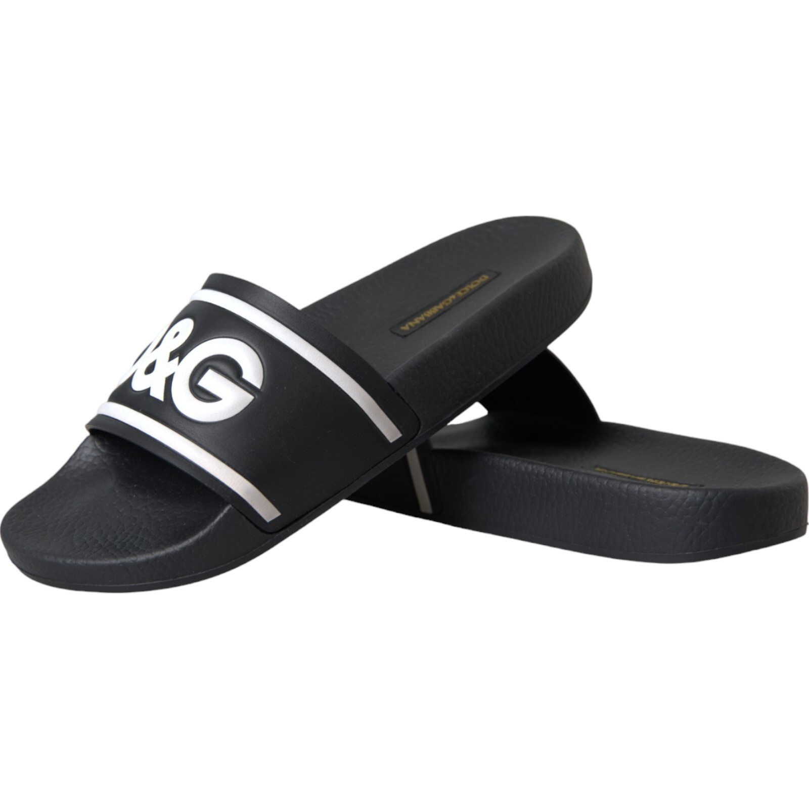 サンダル・ミュール Dolce & Gabbana Dolce & Gabbana Flat shoes Black Goatskin slippers in Black for Men | Dolce&Gabbana® US