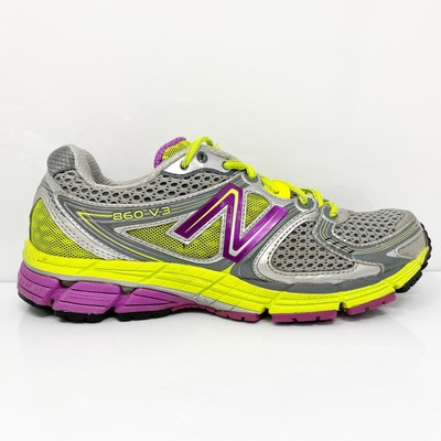 

Женские кроссовки New Balance 860 V3 W860YG3 серые кроссовки размер 9 B, Серый, 860 V3