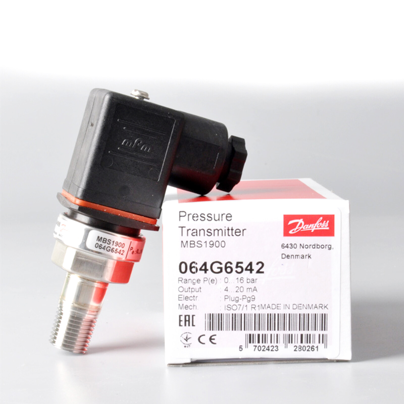 DANFOSS MBS 1900 064G6542 Pressure Transmitter New ✦KD | eBay