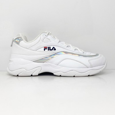 

Fila Womens Ray 5RM00534-103 Белая Повседневная Обувь Кроссовки Размер 7.5, Белый, Ray
