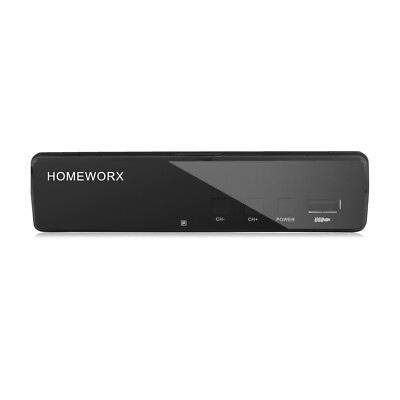 Mediasonic HOMEWORX HDTV ATSC Digital Converter Box (HW130STB-RB)