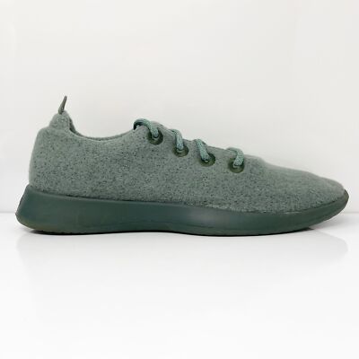 

Allbirds Mens Wool Runners 0918 NV1 Зеленые кроссовки Кроссовки Размер 11, Зеленый, Wool Runners
