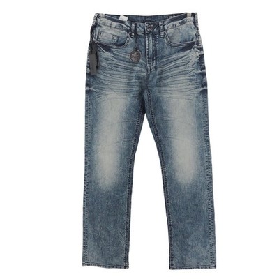 NWT BUFFALO BY DAVID BITTON SIX-X Straight Stretch Jeans SIZE 32x34