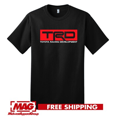 TRD TOYOTA T-SHIRT Racing Development Tacoma Sport Pick Up Truck Road Tee Shirt